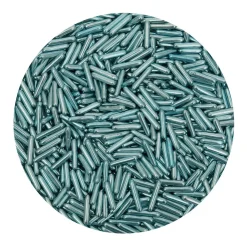 BrandNewCake Sugar Rods Metallic Blauw 80gr.**
