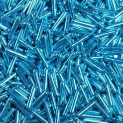 BrandNewCake Sugar Rods Metallic Blauw 80gr.**