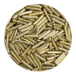BrandNewCake Sugar Rods Metallic Goudgeel 80gr.