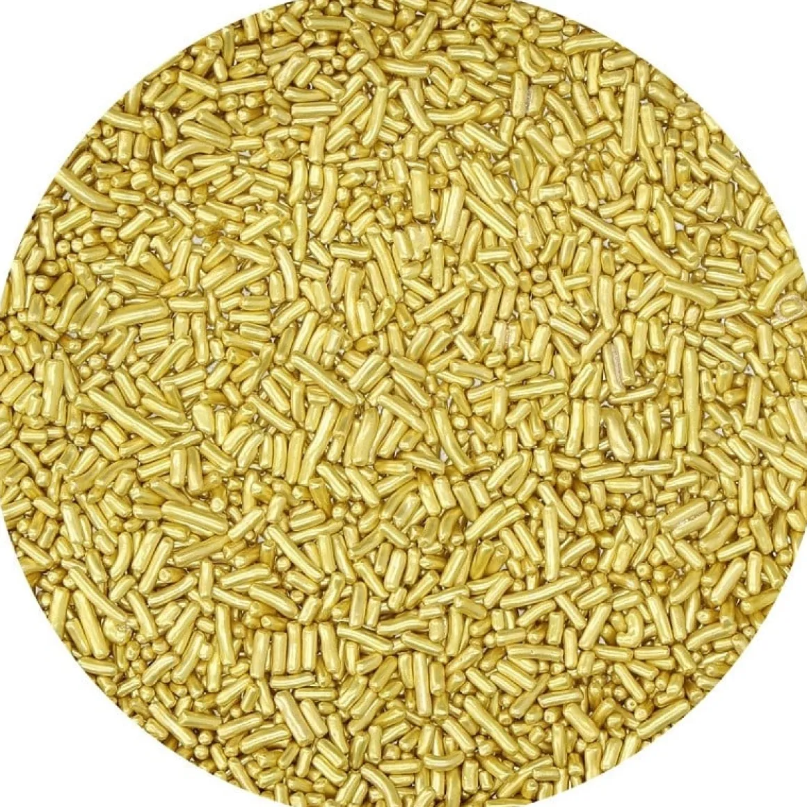 BrandNewCake Sugar Strands Metallic Goud 80gr.