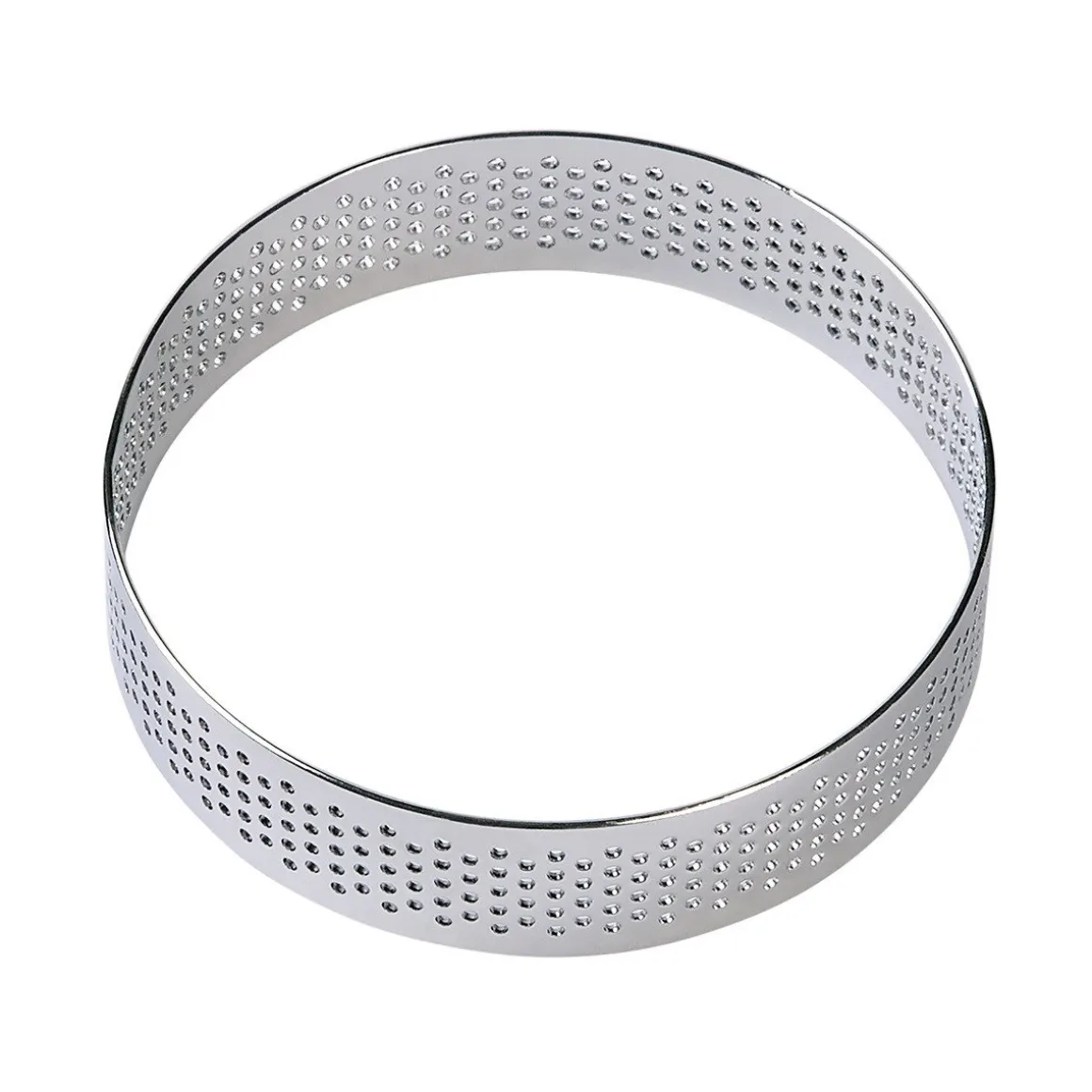 BrandNewCake Taartring RVS Geperforeerd Ø8x2cm