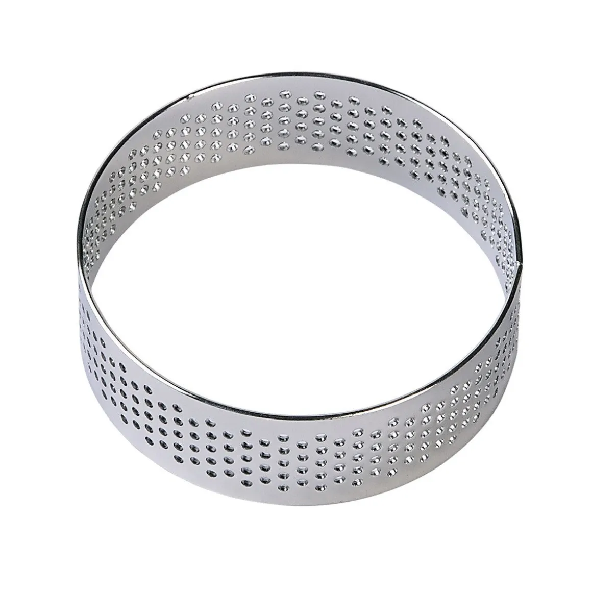 BrandNewCake Taartring RVS Geperforeerd Ø6x2cm