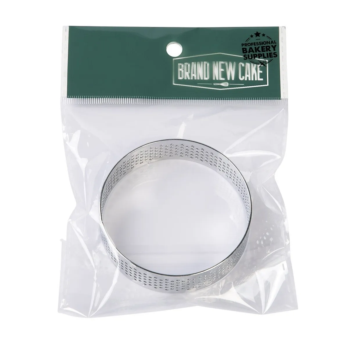 BrandNewCake Taartring RVS Geperforeerd Ø6x2cm