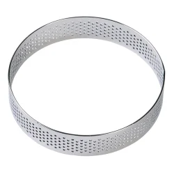 BrandNewCake Taartring RVS Geperforeerd Ø9x2cm