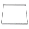 BrandNewCake Taartring RVS Vierkant Geperforeerd 20x2cm**