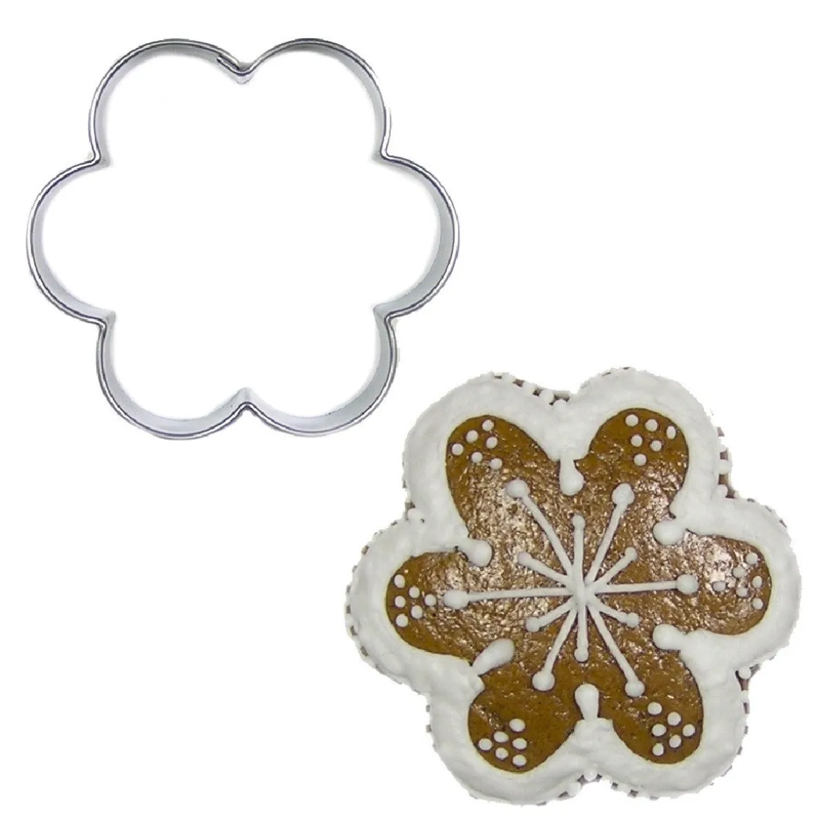 BrandNewCake Uitsteker Bloem RVS 5cm