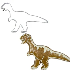 BrandNewCake Uitsteker Dino Tyrannosaurus RVS 10cm