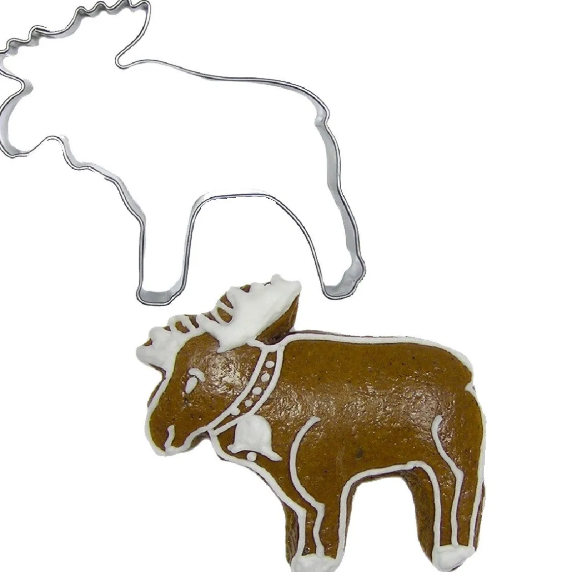 BrandNewCake Uitsteker Eland RVS 6,5cm
