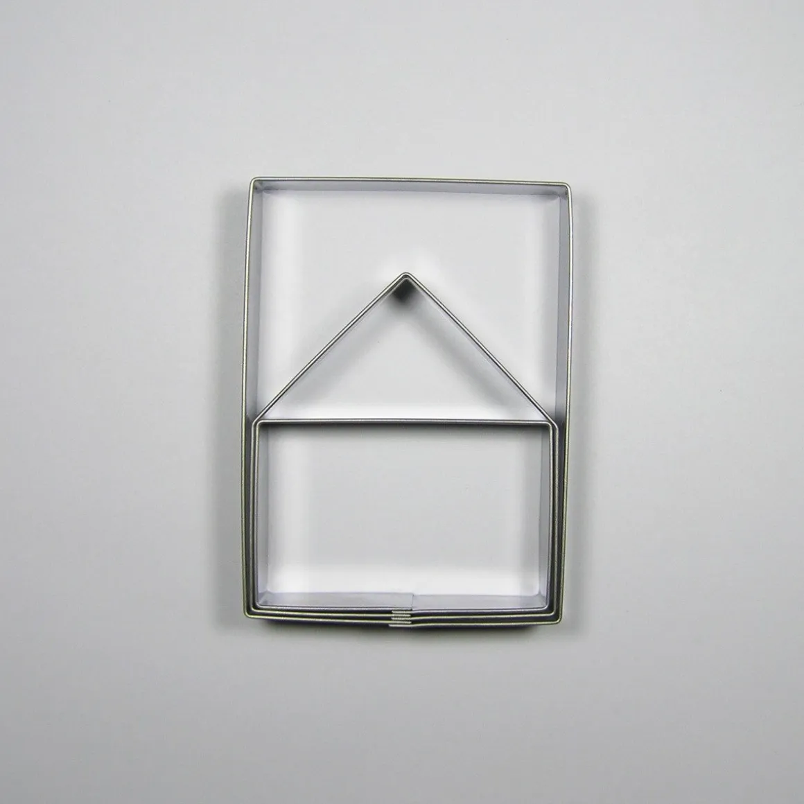 BrandNewCake Uitsteker Huis 3D RVS 9cm