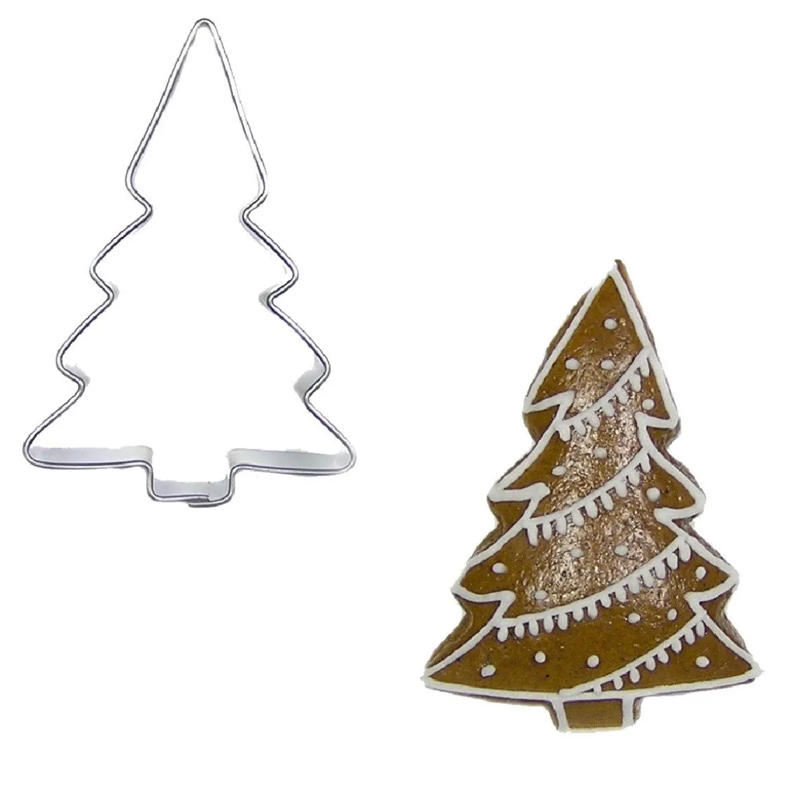 BrandNewCake Uitsteker Kerstboom RVS 6cm