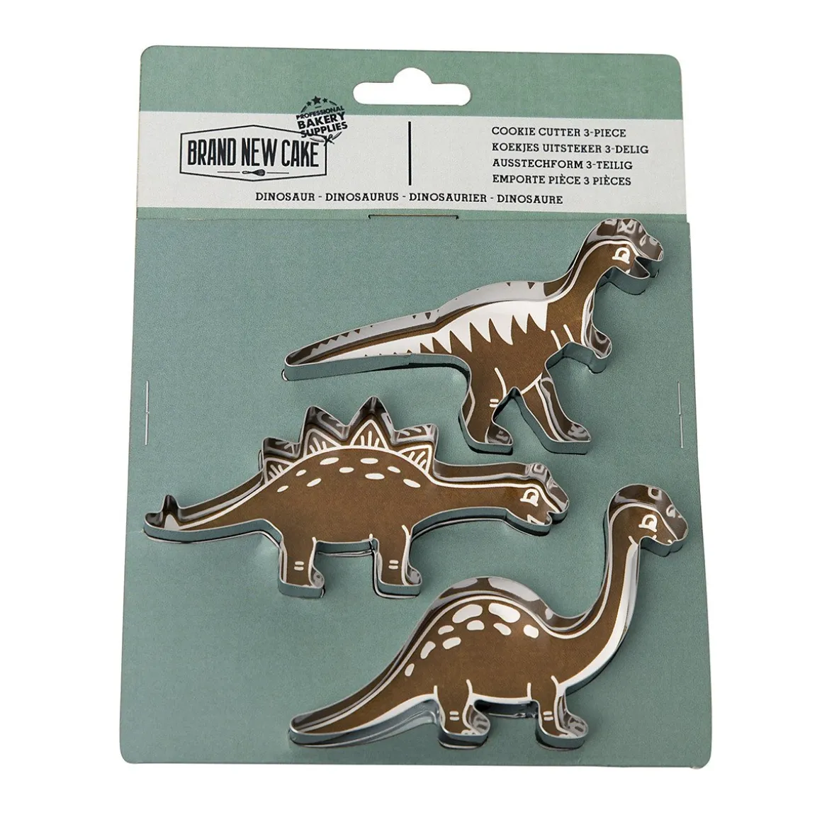 BrandNewCake Uitsteker Set Dinosaurus 3st.