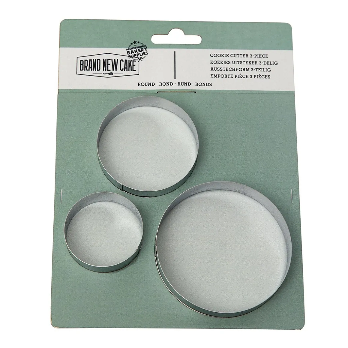 BrandNewCake Uitsteker Set Rond 3st.