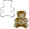 BrandNewCake Uitsteker Teddybeer RVS 6cm
