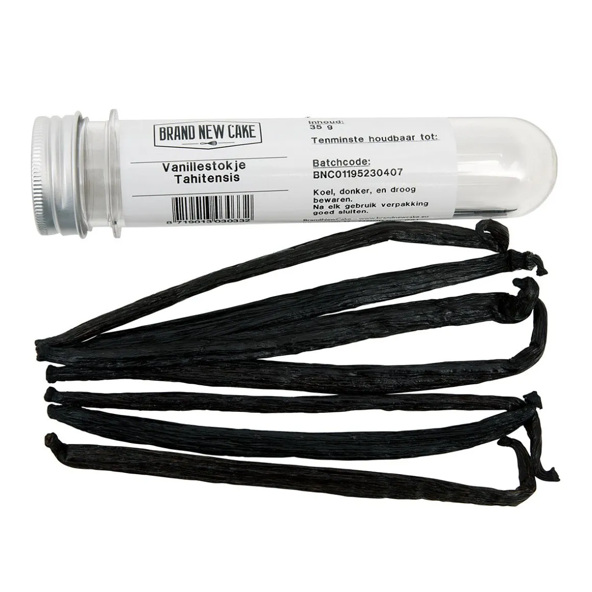 BrandNewCake Vanillestokjes Tahitensis (ca. 35gr)