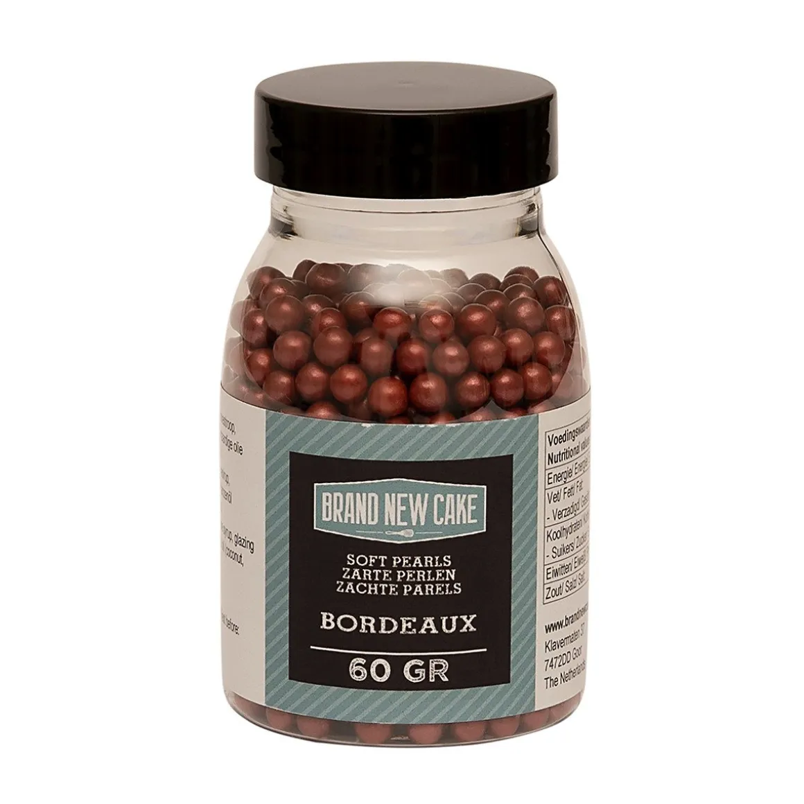 BrandNewCake Zachte Parels Bordeaux Rood 60gr.