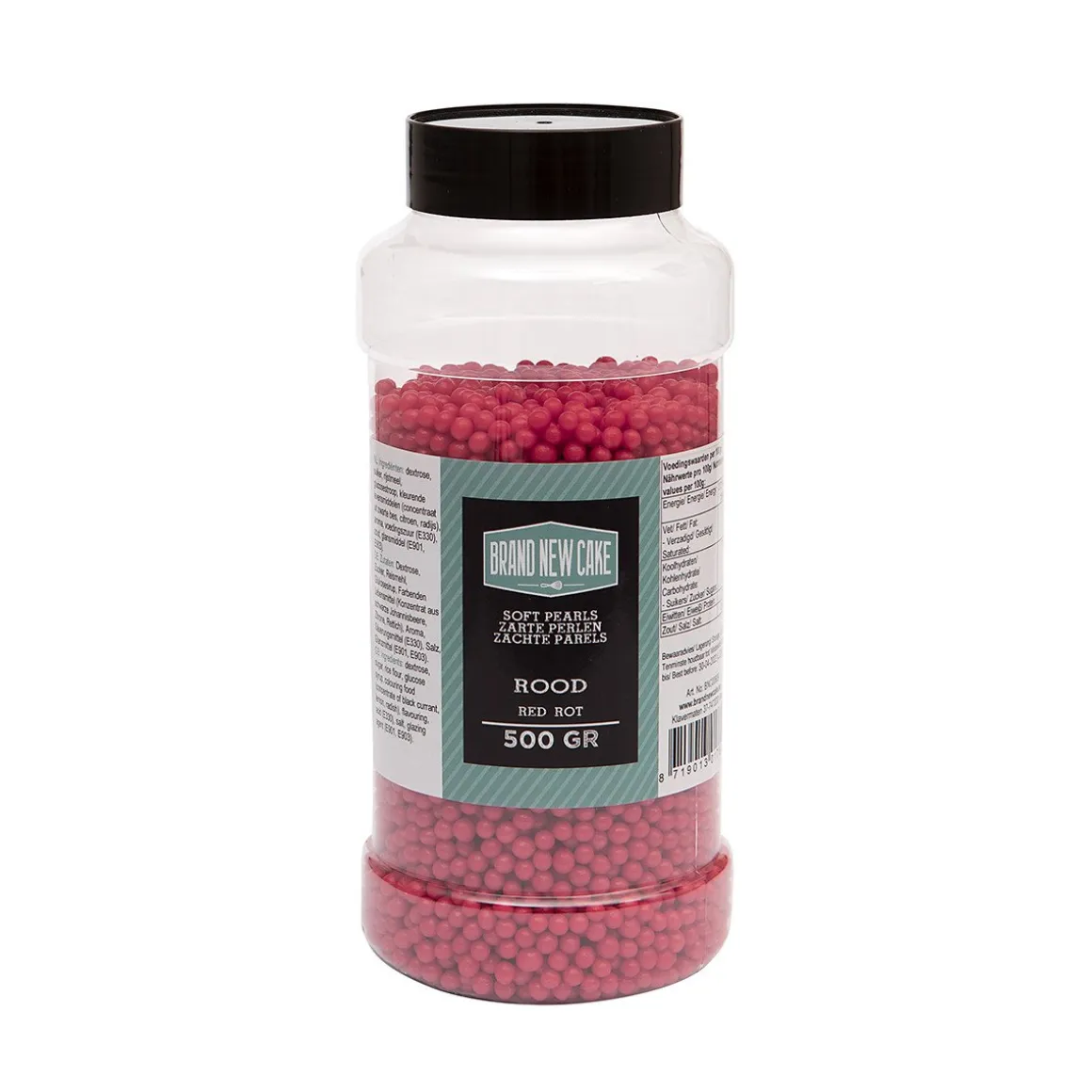 BrandNewCake Zachte Parels Rood 500gr.
