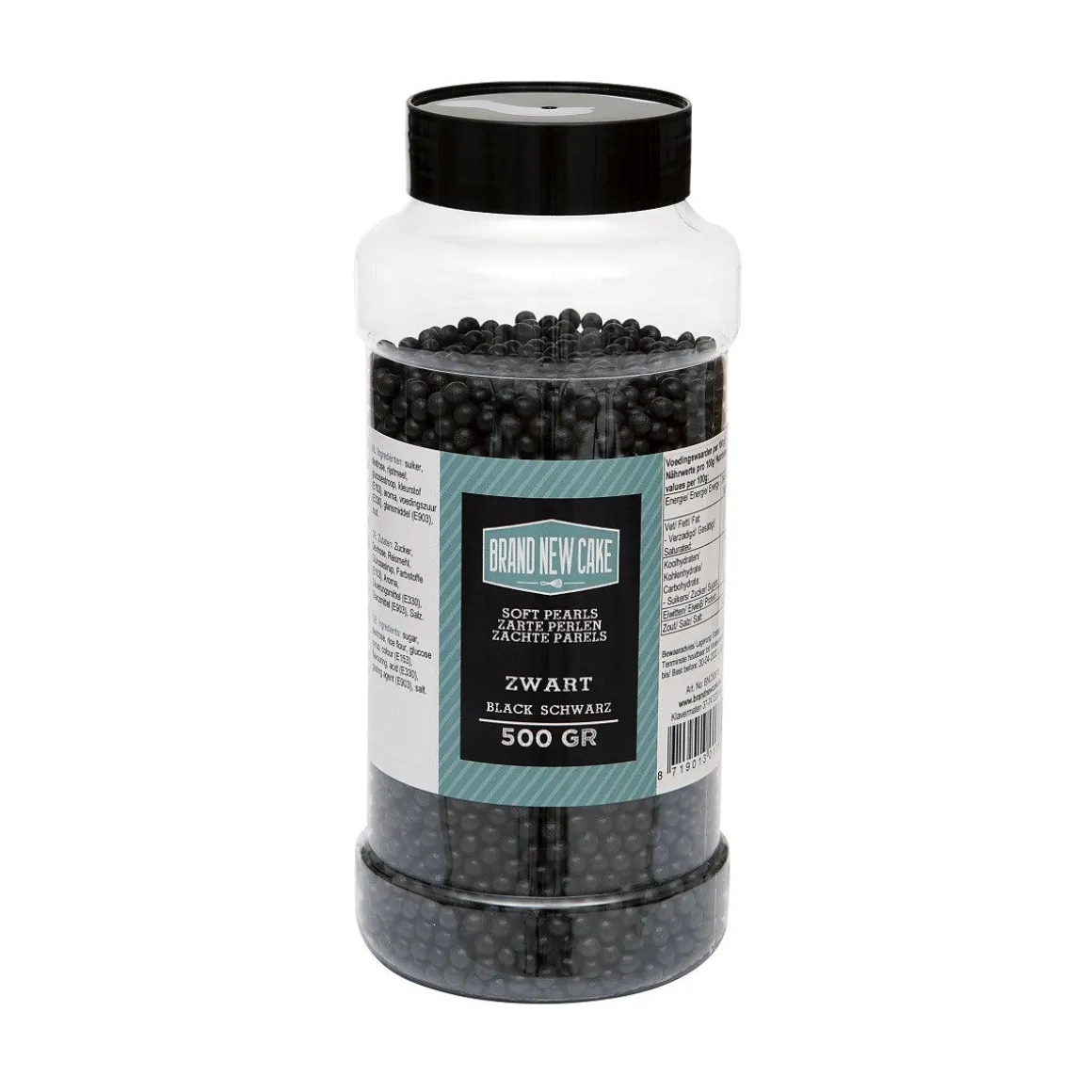BrandNewCake Zachte Parels Zwart 500gr.
