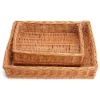 Broodmand riet, 40x40x10 cm