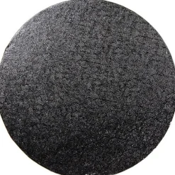 Cakedrum Zwart Rond Ø25cm