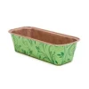 Cakevorm Karton 19,9x7,3x6,2cm Groen (per stuk)