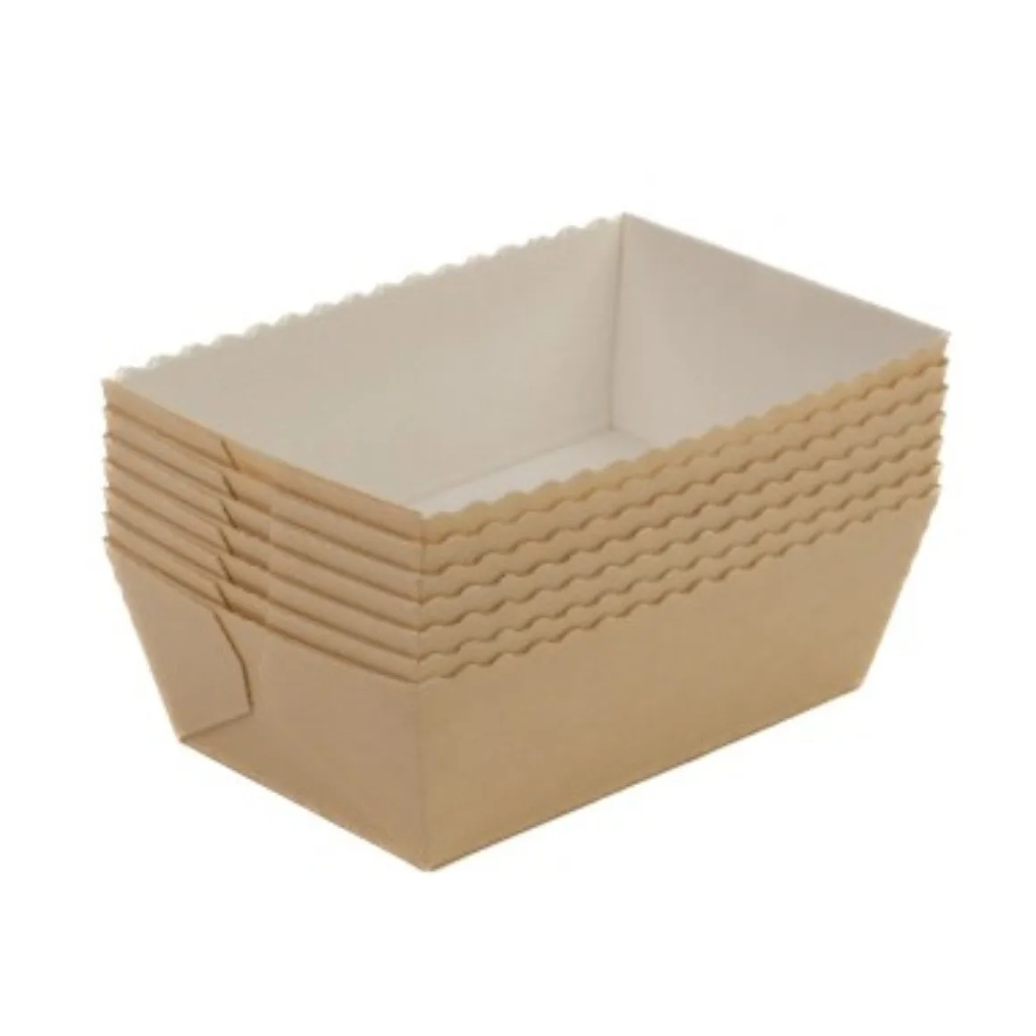 Cakevorm Karton 14x9x5,5cm (per stuk)