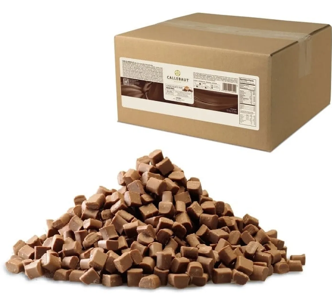 Callebaut Bakvaste chocolade Chunks Melk 10 kg