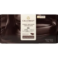 Callebaut Chocoladeblok Puur (811) 5kg