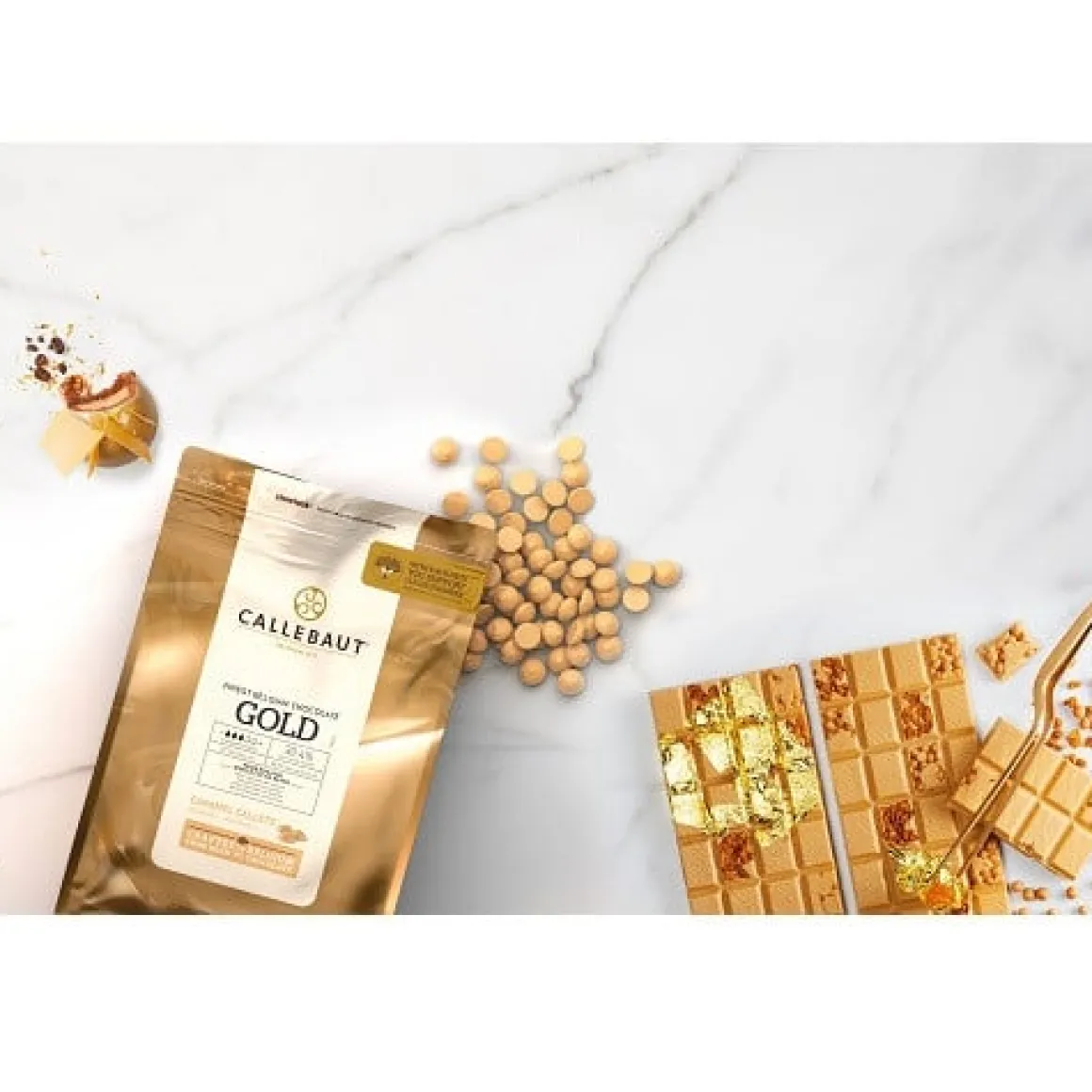 Callebaut Chocolade Callets Gold 2,5 kg