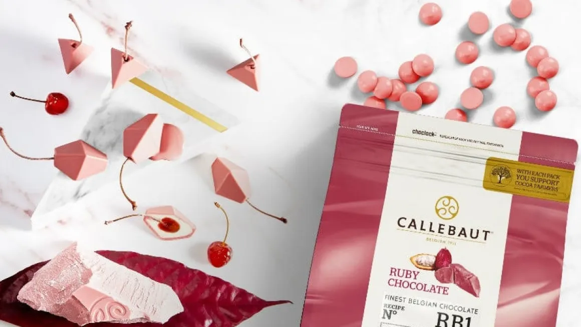 Callebaut Chocolade Callets Ruby 2,5 kg (RB1)