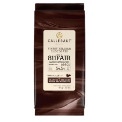 Callebaut Chocolade Callets Fairtrade Puur (811) 10 kg
