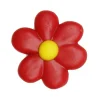 Callebaut Chocoladedecoratie Mini Bloem Rood 160st.