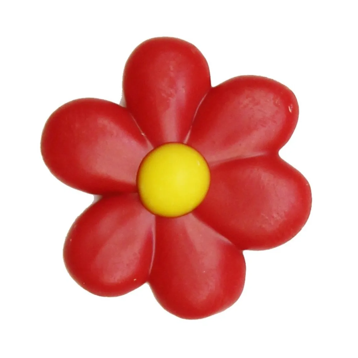 Callebaut Chocoladedecoratie Mini Bloem Rood 160st.