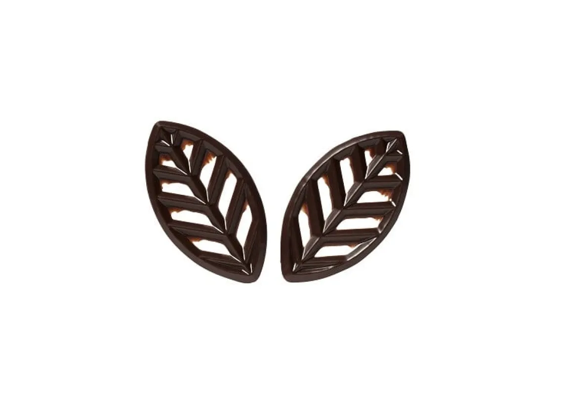 Callebaut Chocoladedecoratie Blaadjes Puur 550st.