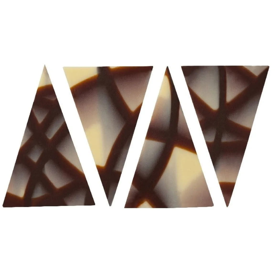 Callebaut Chocoladedecoratie Jura Punt 500st.