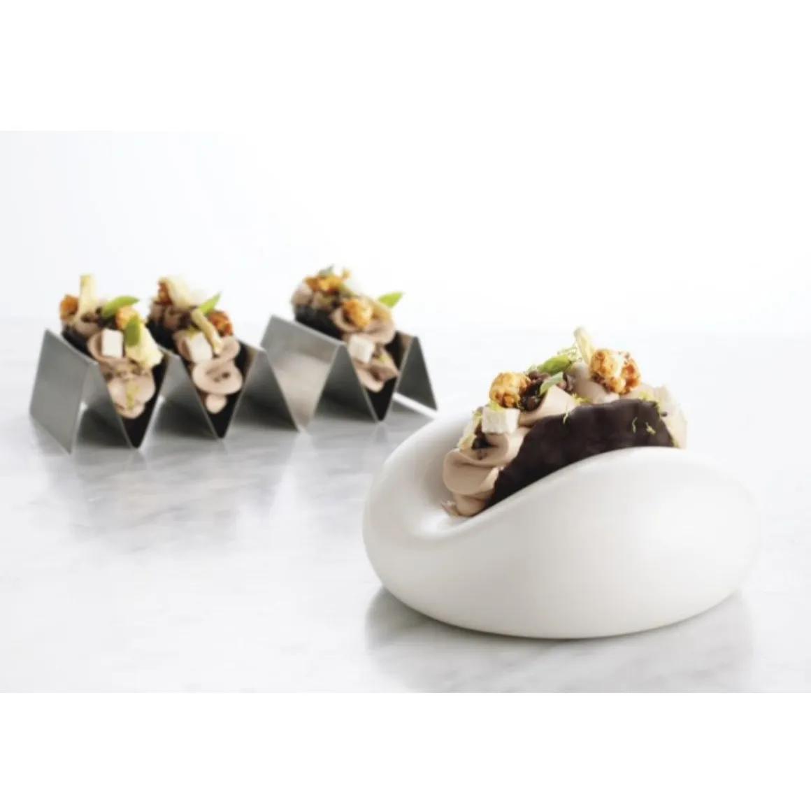 Callebaut Chocoladedecoratie Taco Puur 16st.