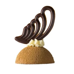 Callebaut Chocoladedecoratie Kammetjes Puur 425st.