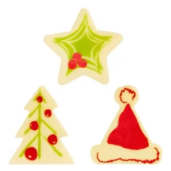 Callebaut Chocoladedecoratie Holly Christmas 126st