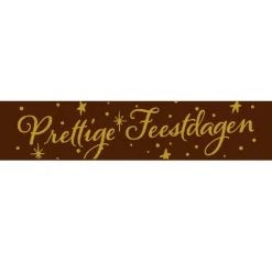 Callebaut Chocoladedecoratie Prettige Feestdagen Strip 160st