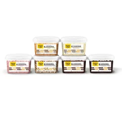 Callebaut Chocoladekrullen klein Wit en Puur 1kg