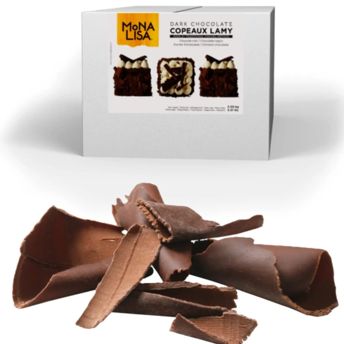 Callebaut Chocolade Schaafsel Fijn Puur 2,5kg
