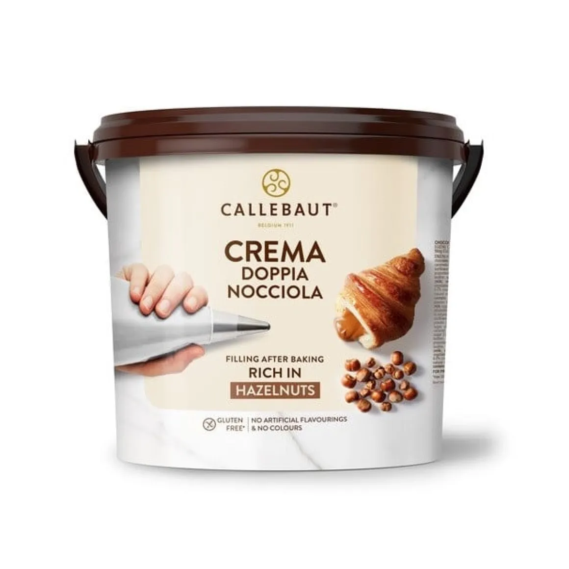 Callebaut Crema Vulling Nocciola (Hazelnoot-Chocolade) 5kg