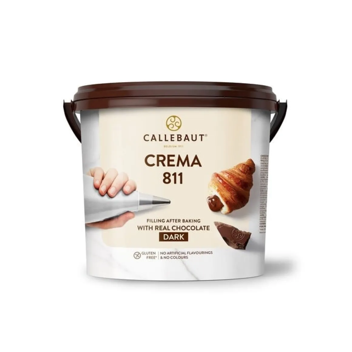 Callebaut Crema Vulling Pure Chocolade 5kg