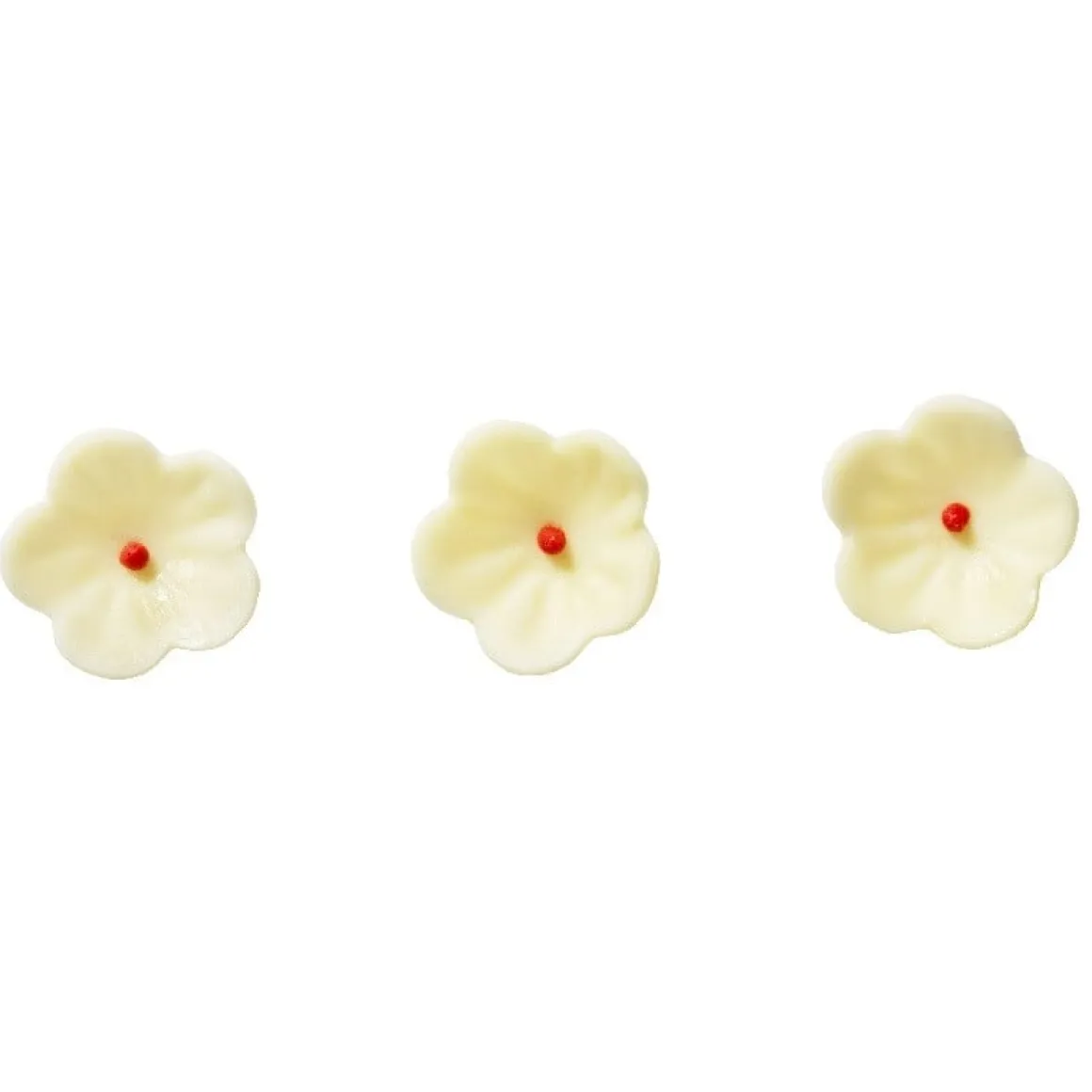Callebaut Marsepeinen Decoratie Bloemen Wit 200st.**