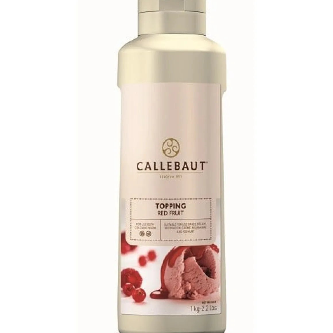 Callebaut Rode Bessen & Frambozen Topping 1 kg