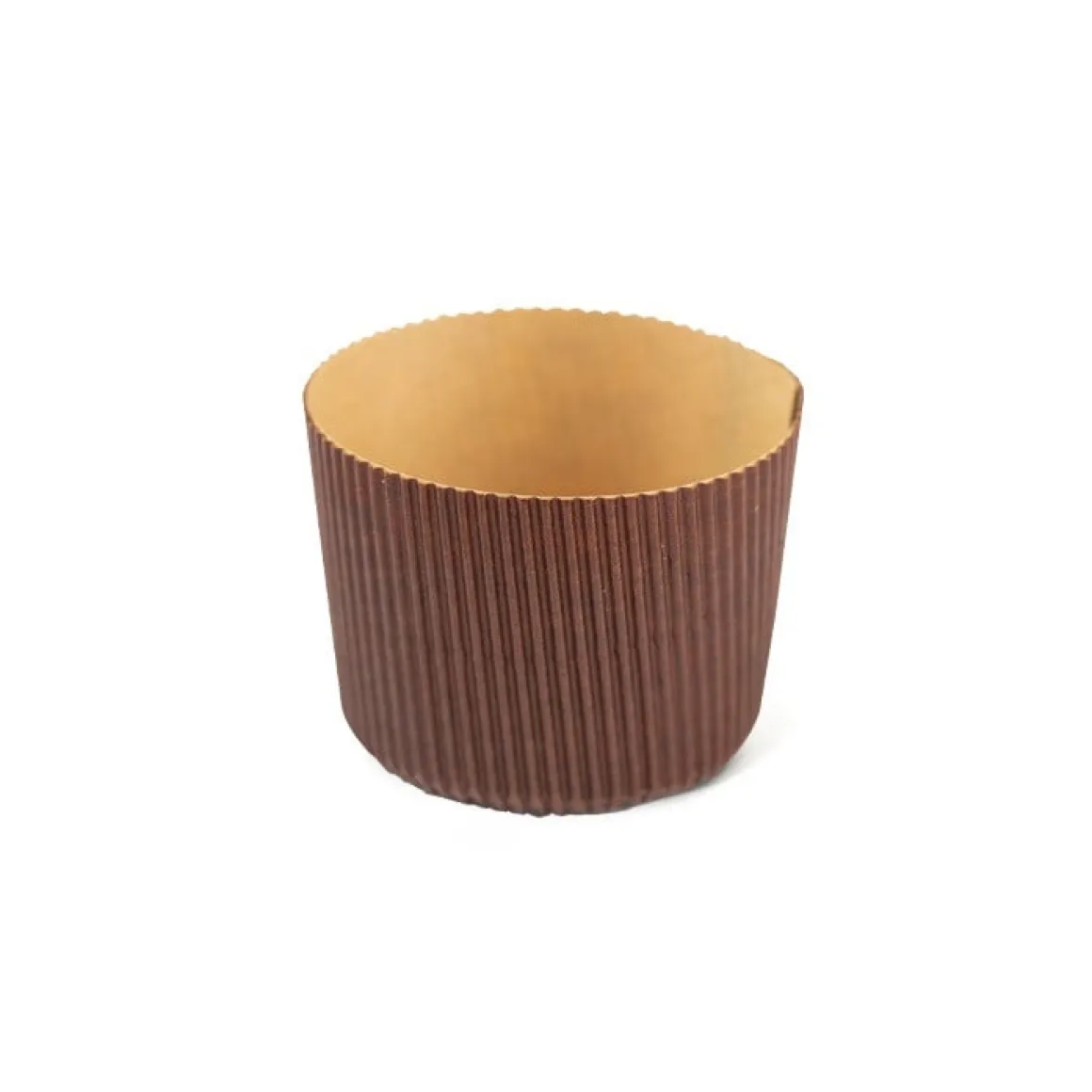Canasta/Panettone Bakvorm Ø7x6(h) cm 12 stuks
