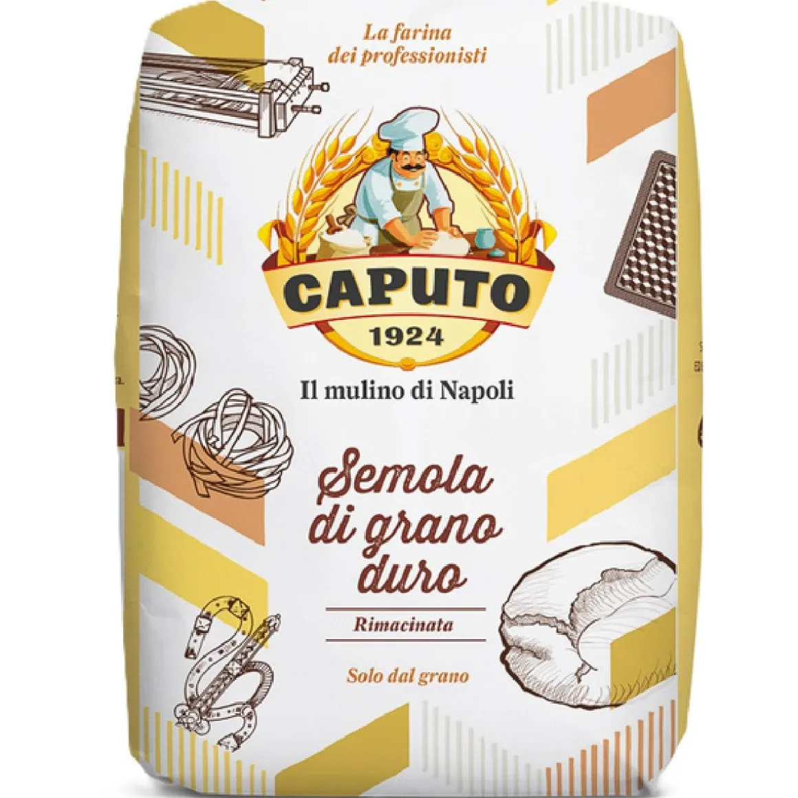 Caputo Semola Rimacinata (Durumtarwemeel) 1kg