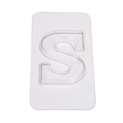 Chocoladebloklettervorm 100 gr. Letter S