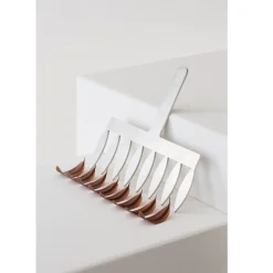 Chocolade Decoratie Tool RVS Blaadjes Klein