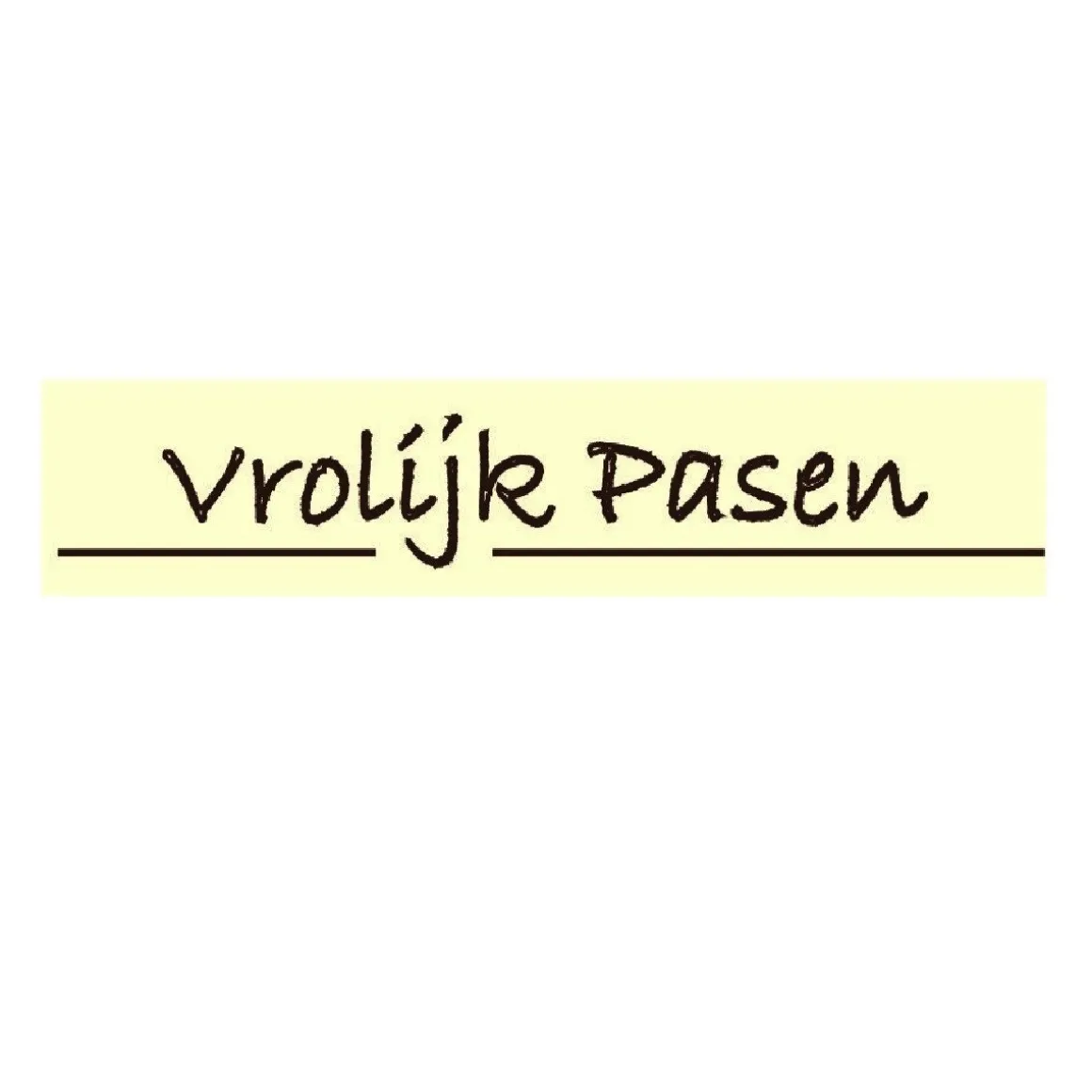 Chocoladedecoratie Vrolijk Pasen 120 stuks