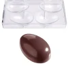Chocolade Holvorm Chocolate World Glad Ei (4x) 100x65x35mm